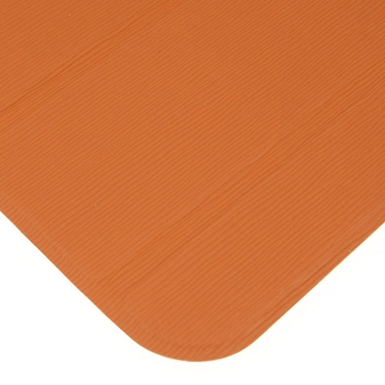 ENKAY 4-folding Toothpick Texture Flip PU Leather Cover Plastic Case with Sleep / Wake-up Function for iPad 4 / New iPad (iPad 3) / iPad 2