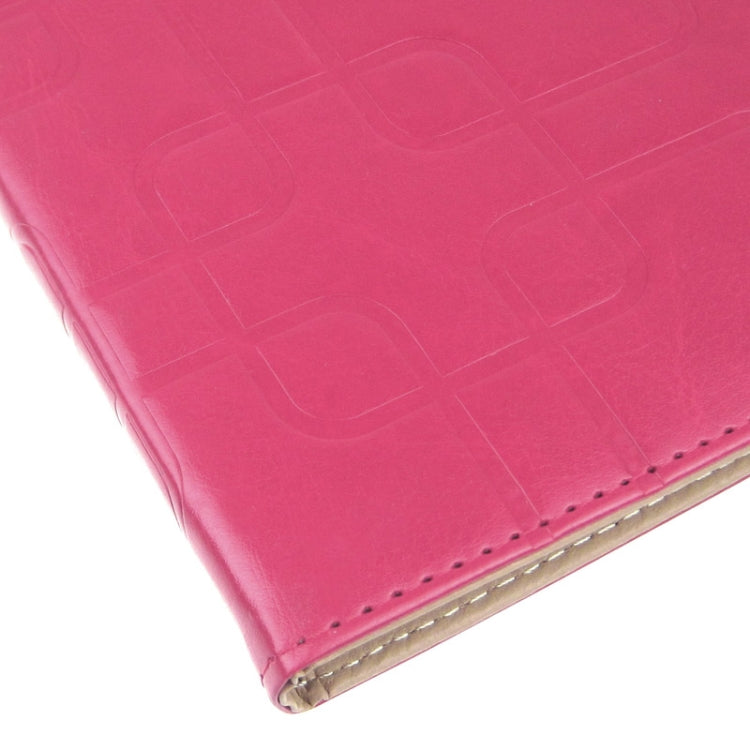 ENKAY Crazy Horse Texture Embossing Pattern Protective PU Leather Case with Sleep / Wake-up Function & Credit Card Slots for iPad 4 / New iPad (iPad 3) / iPad 2