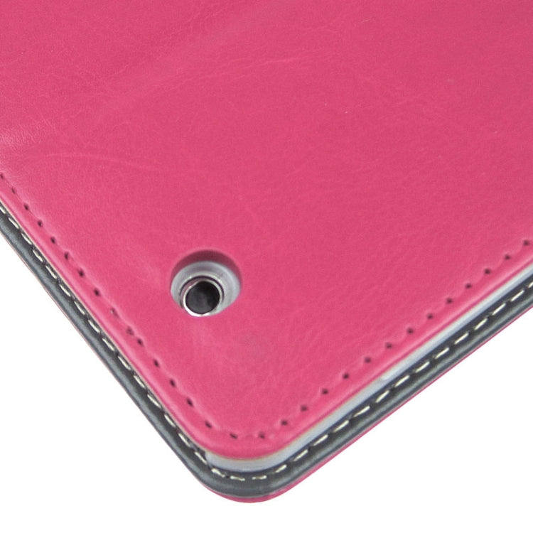 ENKAY Crazy Horse Texture Embossing Pattern Protective PU Leather Case with Sleep / Wake-up Function & Credit Card Slots for iPad 4 / New iPad (iPad 3) / iPad 2
