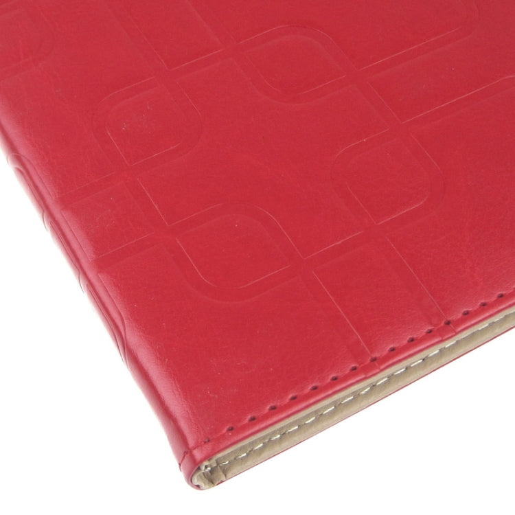 ENKAY Crazy Horse Texture Embossing Pattern Protective PU Leather Case with Sleep / Wake-up Function & Credit Card Slots for iPad 4 / New iPad (iPad 3) / iPad 2