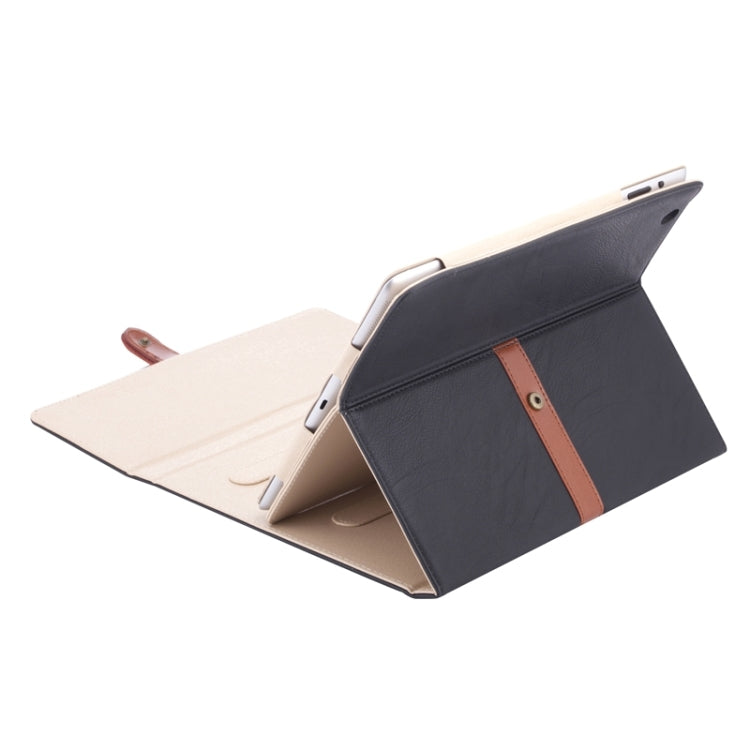 Bussiness Style Horizontal Flip Leather Case with 3-Folding Holder & Buckle for iPad 4 / New iPad / iPad 2