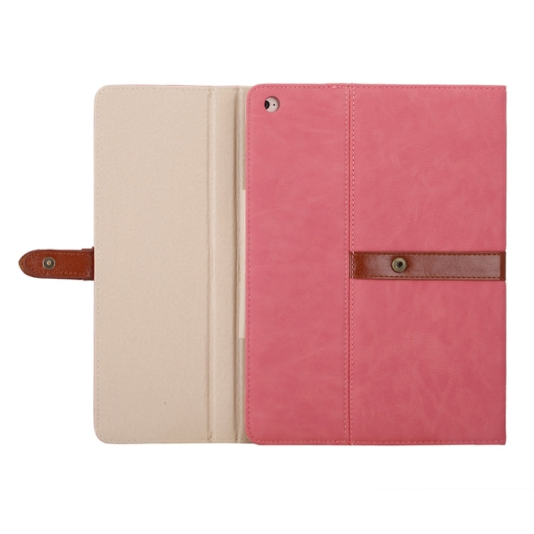 Bussiness Style Horizontal Flip Leather Case with 3-Folding Holder & Buckle for iPad 4 / New iPad / iPad 2