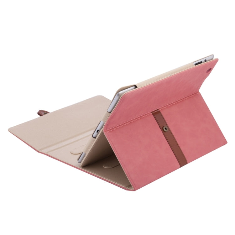 Bussiness Style Horizontal Flip Leather Case with 3-Folding Holder & Buckle for iPad 4 / New iPad / iPad 2