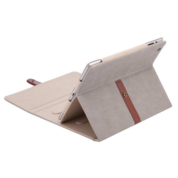 Bussiness Style Horizontal Flip Leather Case with 3-Folding Holder & Buckle for iPad 4 / New iPad / iPad 2
