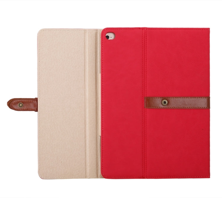 Bussiness Style Horizontal Flip Leather Case with 3-Folding Holder & Buckle for iPad 4 / New iPad / iPad 2