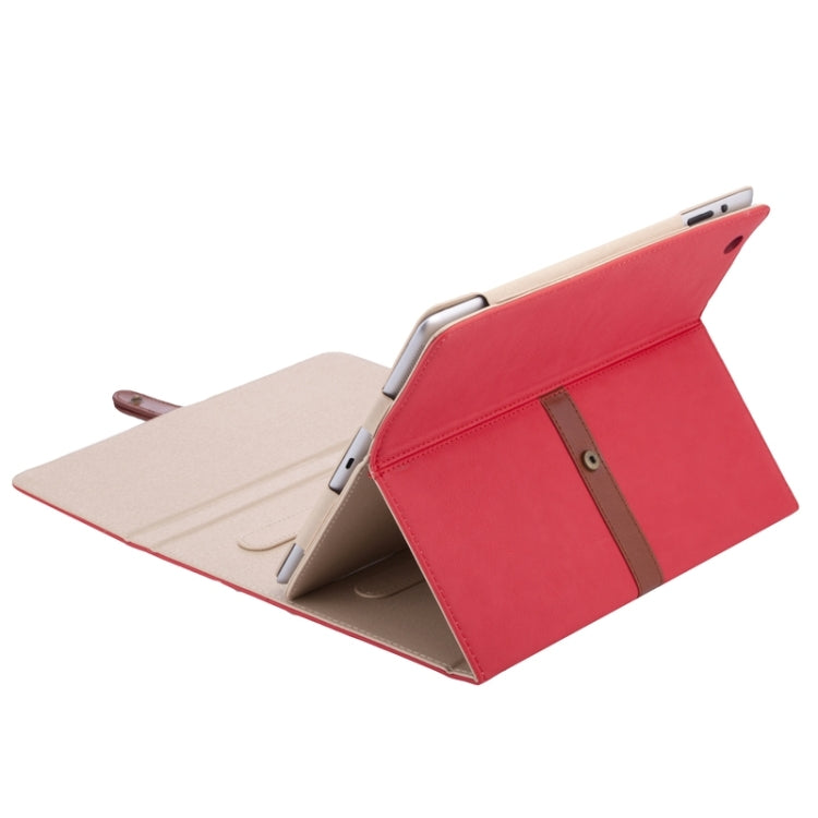 Bussiness Style Horizontal Flip Leather Case with 3-Folding Holder & Buckle for iPad 4 / New iPad / iPad 2