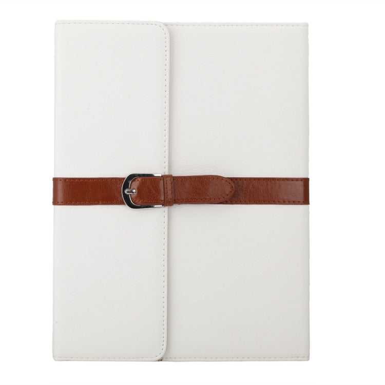 Bussiness Style Horizontal Flip Leather Case with 3-Folding Holder & Buckle for iPad 4 / New iPad / iPad 2