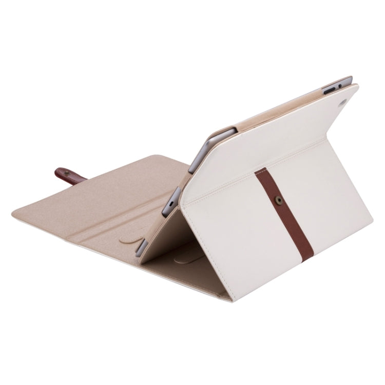 Bussiness Style Horizontal Flip Leather Case with 3-Folding Holder & Buckle for iPad 4 / New iPad / iPad 2