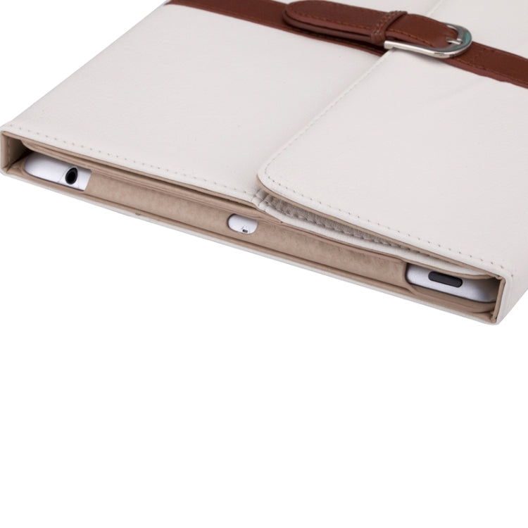 Bussiness Style Horizontal Flip Leather Case with 3-Folding Holder & Buckle for iPad 4 / New iPad / iPad 2