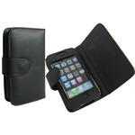 Leather Case For iPhone,without blister packaging , with cheaper shipping cost(Black)