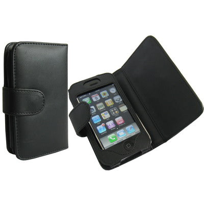 Leather Case For iPhone,without blister packaging , with cheaper shipping cost(Black)