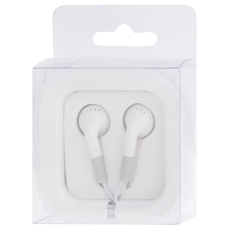 3.5mm Earphones Suitable for iPad Air / iPad 4 / iPad mini 1 / 2 / 3 / iPhone 5 & 5S / iPhone 4 & 4S / Samsung / HTC / Other Smart Phone(White)