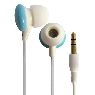 Compatible Earphone for iPod, MP3, MP4(Baby Blue)