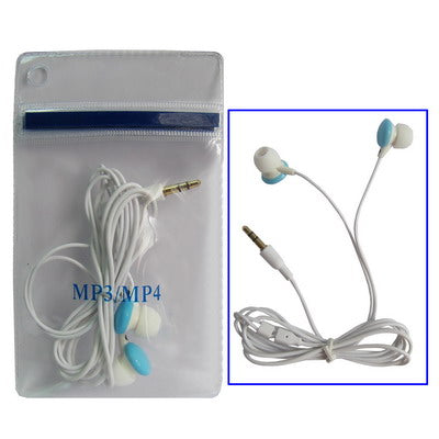 Compatible Earphone for iPod, MP3, MP4(Baby Blue)