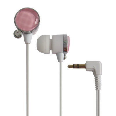 Compatible Earphone for iPod, MP3, MP4(Pink)