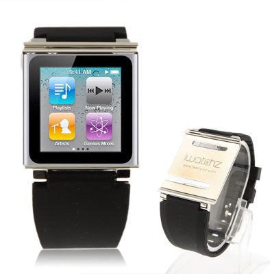 Multi-Touch Silicon Watch Band / Wrist Strap for iPod nano 6