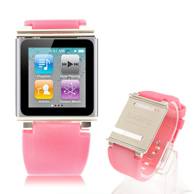 Multi-Touch Silicon Watch Band / Wrist Strap for iPod nano 6
