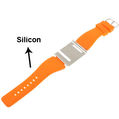 Multi-Touch Silicon Watch Band / Wrist Strap for iPod nano 6