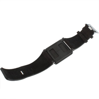 Frosted Leather Multi-touch Watch Band / Wrist Strap for iPod nano 6(Black)