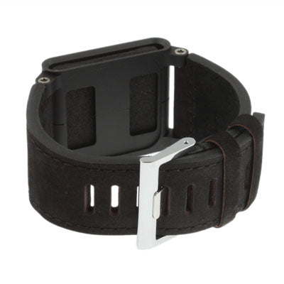 Frosted Leather Multi-touch Watch Band / Wrist Strap for iPod nano 6(Black)