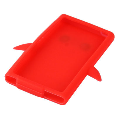 3D Penguin Shaped Silicon Protective Case for iPod nano 7 (Red)