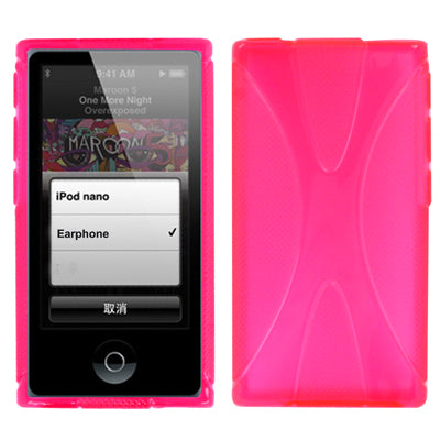 X-Shaped TPU Case for iPod nano 7