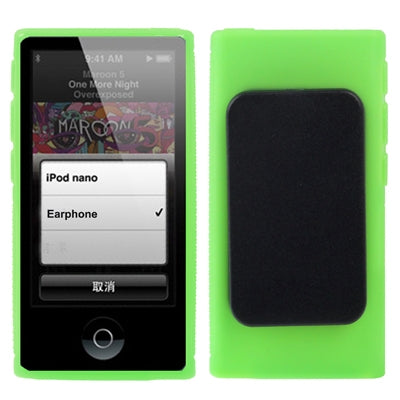 TPU Case with Plastic Cip for iPod nano 7