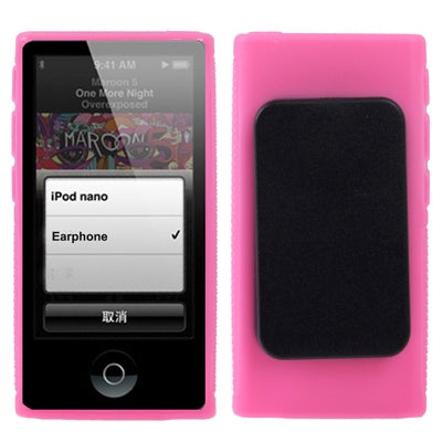 TPU Case with Plastic Cip for iPod nano 7