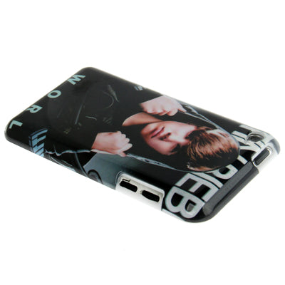 Justin Bieber Pattern Plastic Case for iPod touch 4