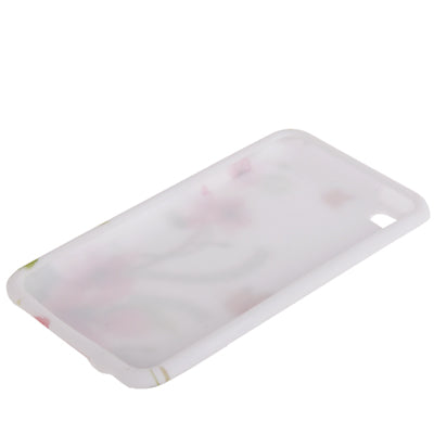 Butterflies over Flowers Pattern TPU Case for iPod touch 4