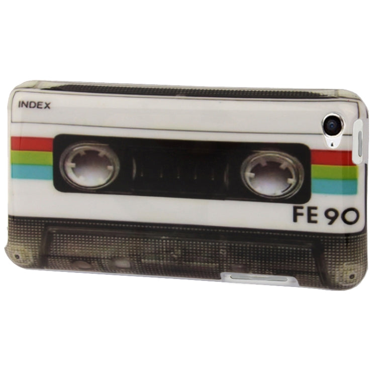 Tape Pattern Plastic Case for iPod touch 4