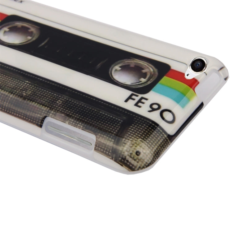 Tape Pattern Plastic Case for iPod touch 4