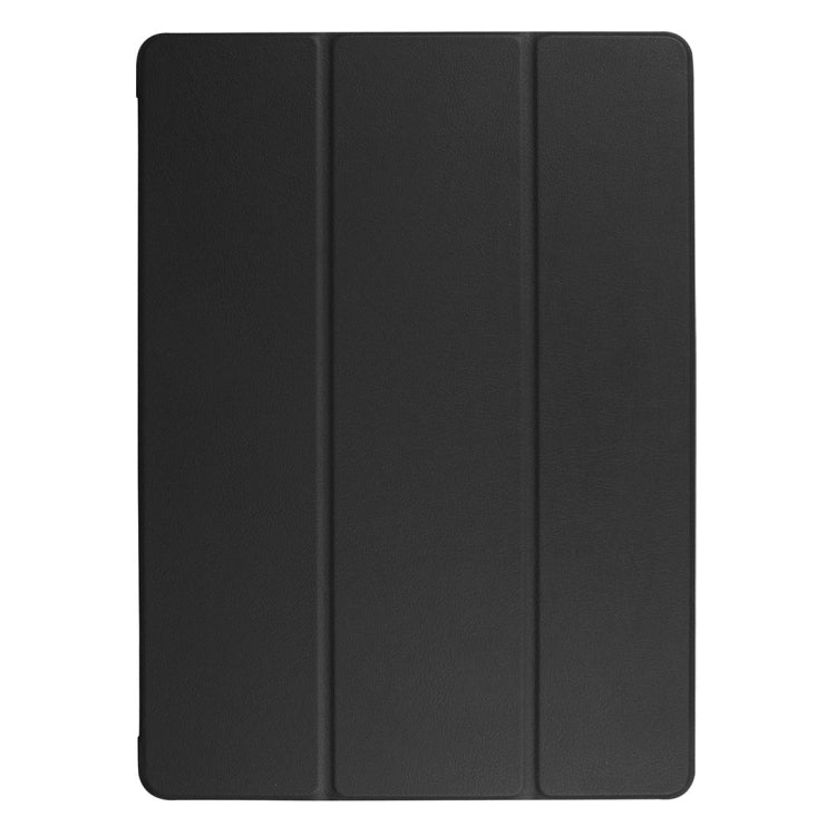 Custer Texture Horizontal Flip Smart Leather Case with 3-folding Holder  & Sleep / Wake-up Function for iPad Pro 12.9 inch 2017 / 2015