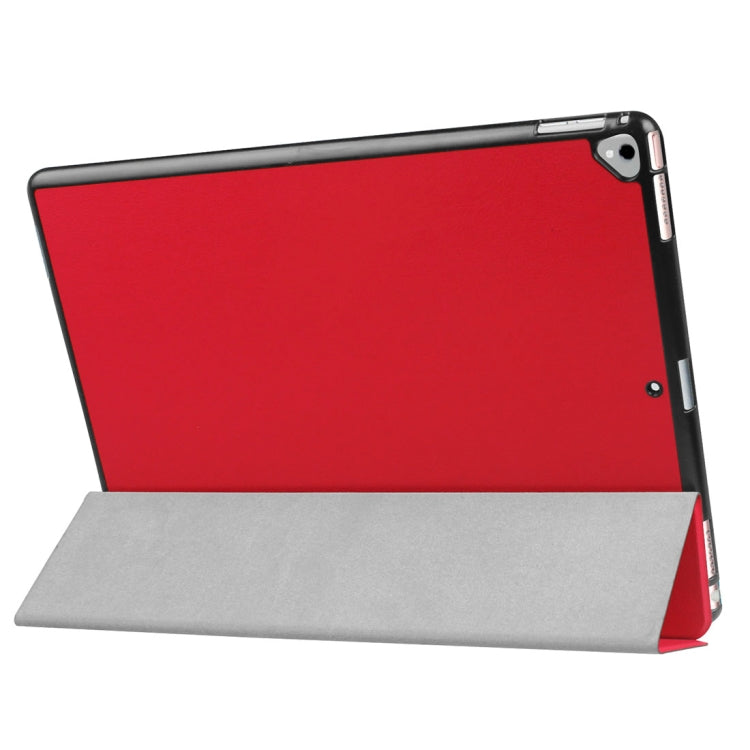 Custer Texture Horizontal Flip Smart Leather Case with 3-folding Holder  & Sleep / Wake-up Function for iPad Pro 12.9 inch 2017 / 2015