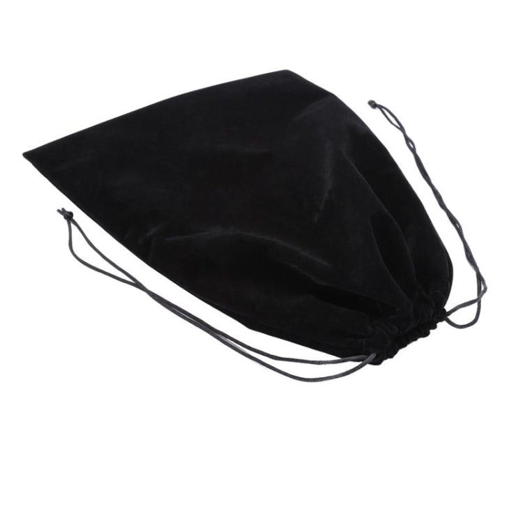 13 inch Universal Leisure Cotton Flock Cloth Carry Bag with Stay Cord for iPad Pro / iPad Air 2 / iPad 4(Black)