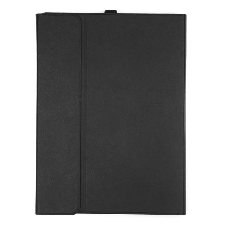 2 in 1 Detachable Bluetooth Keyboard Voltage Leather Tablet Case with Holder & Wake-up / Sleep Function for iPad Pro 12.9 inch(Black)