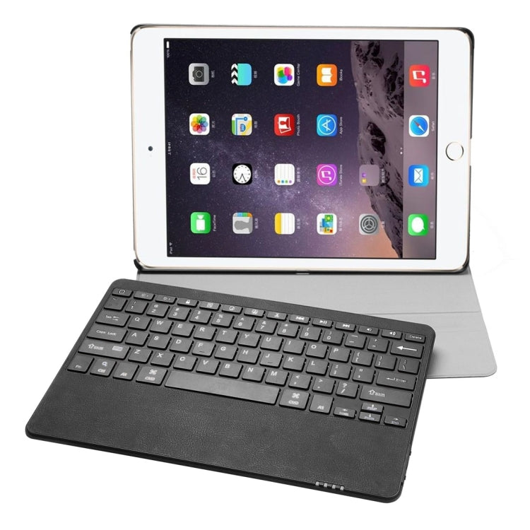2 in 1 Detachable Bluetooth Keyboard Voltage Leather Tablet Case with Holder & Wake-up / Sleep Function for iPad Pro 12.9 inch(Black)