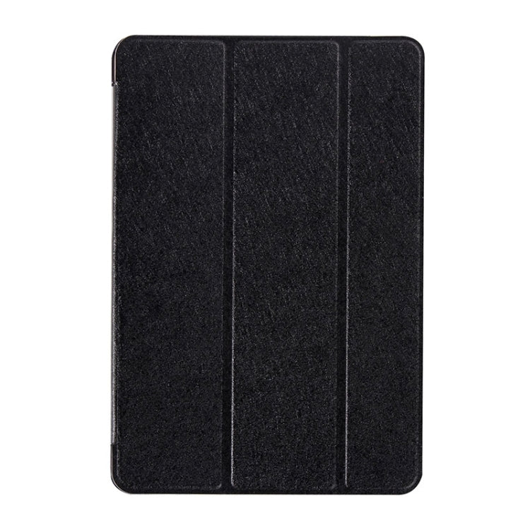 Silk Texture Horizontal Flip Leather Case with Three-Folding Holder & Wake-up / Sleep Function for iPad Pro