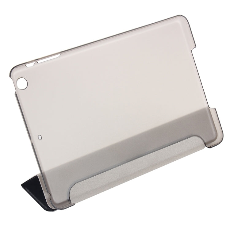 Silk Texture Horizontal Flip Leather Case with Three-Folding Holder & Wake-up / Sleep Function for iPad Pro