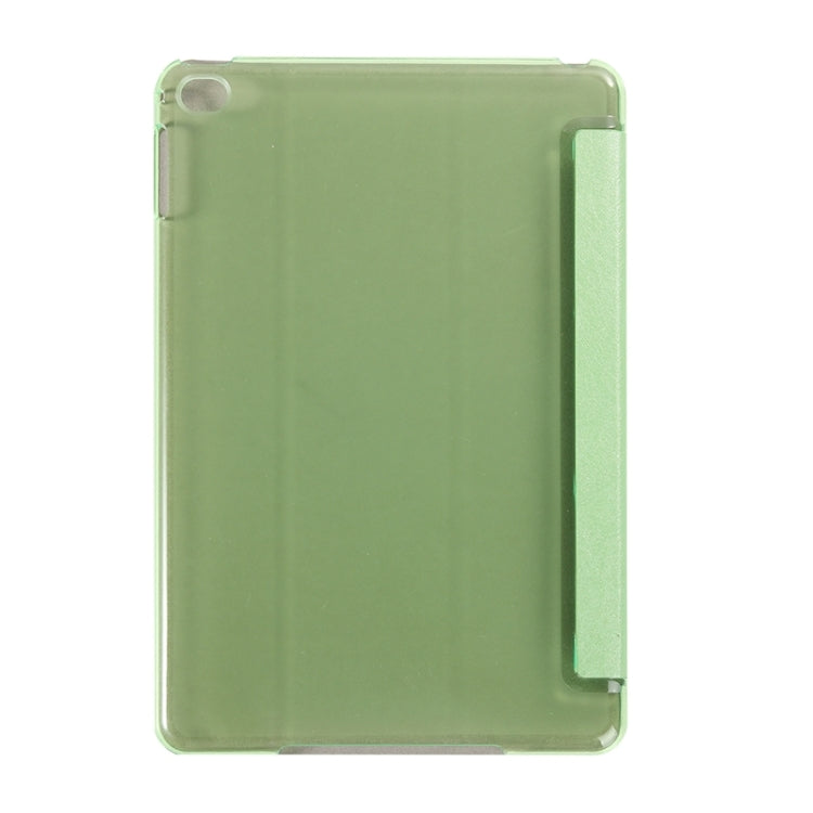 Silk Texture Horizontal Flip Leather Case with Three-Folding Holder & Wake-up / Sleep Function for iPad Pro
