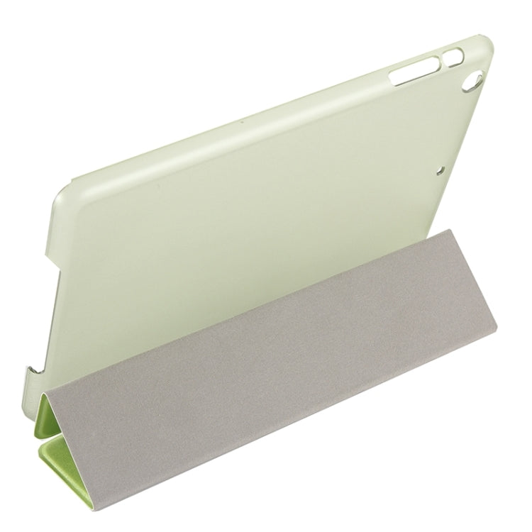 Silk Texture Horizontal Flip Leather Case with Three-Folding Holder & Wake-up / Sleep Function for iPad Pro