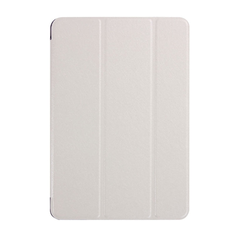 Silk Texture Horizontal Flip Leather Case with Three-Folding Holder & Wake-up / Sleep Function for iPad Pro