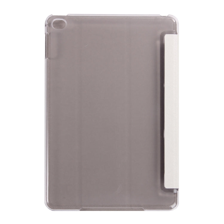 Silk Texture Horizontal Flip Leather Case with Three-Folding Holder & Wake-up / Sleep Function for iPad Pro