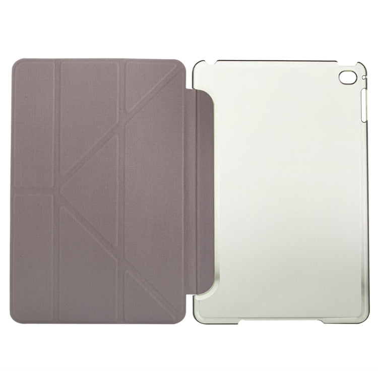 Transformers Style Silk Texture Horizontal Flip Solid Color Leather Case with Holder for iPad Pro 12.9 inch