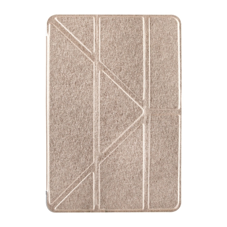 Transformers Style Silk Texture Horizontal Flip Solid Color Leather Case with Holder for iPad Pro 12.9 inch