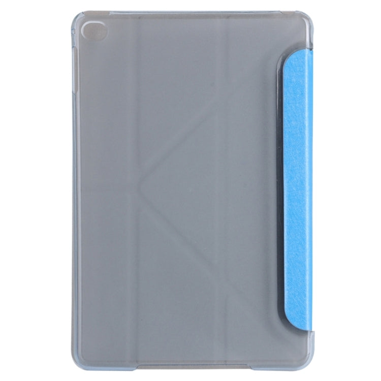 Transformers Style Silk Texture Horizontal Flip Solid Color Leather Case with Holder for iPad Pro 12.9 inch