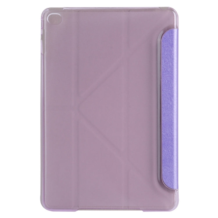 Transformers Style Silk Texture Horizontal Flip Solid Color Leather Case with Holder for iPad Pro 12.9 inch