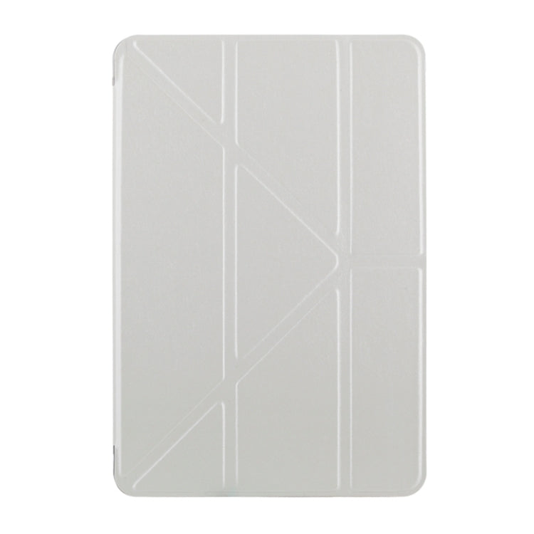 Transformers Style Silk Texture Horizontal Flip Solid Color Leather Case with Holder for iPad Pro 12.9 inch