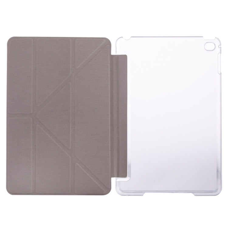 Transformers Style Silk Texture Horizontal Flip Solid Color Leather Case with Holder for iPad Pro 12.9 inch