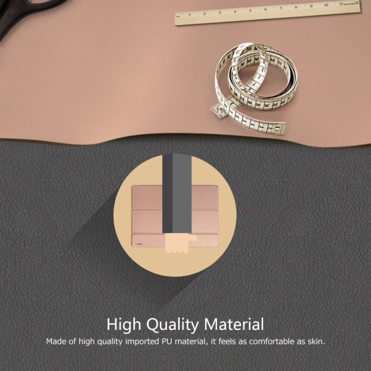 Rock Touch Series Fashionable Business Style Horizontal Flip Leather Case with Three-folding Holder and Intelligent Sleep / Wake-up Function for iPad Pro 12.9 inch